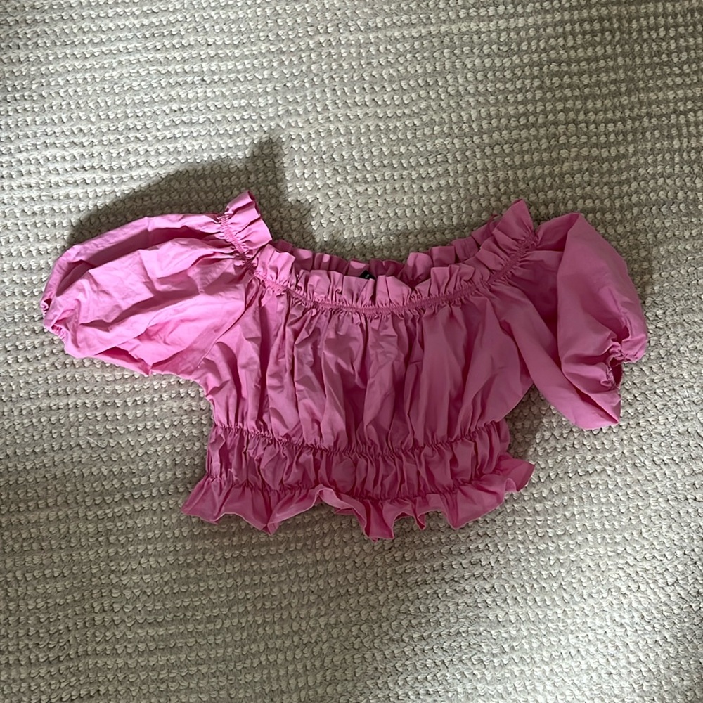 Pink Zara top